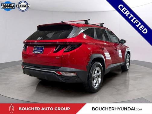 Red 2023 Hyundai TUCSON SEL