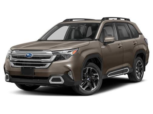 Crystal White Pearl 2025 Subaru Forester Hybrid Limited