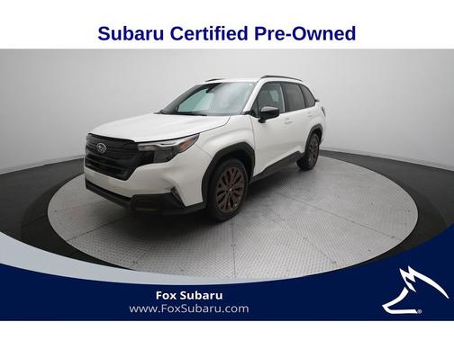 Crystal White Pearl 2026 Subaru Forester Sport