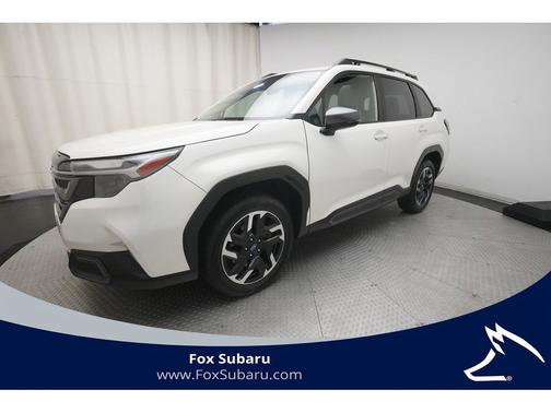 Crystal White Pearl 2025 Subaru Forester Limited