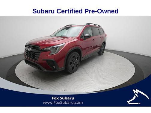 Crimson Red Pearl 2025 Subaru Ascent Onyx Edition Touring