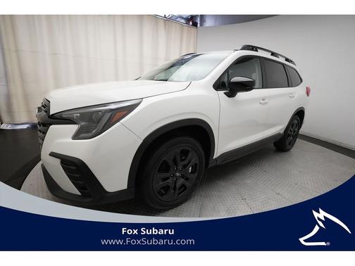 Crystal White Pearl 2025 Subaru Ascent Onyx Edition Touring