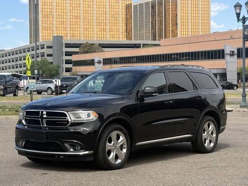 Brilliant Black Crystal Pearlcoat 2014 Dodge Durango Limited