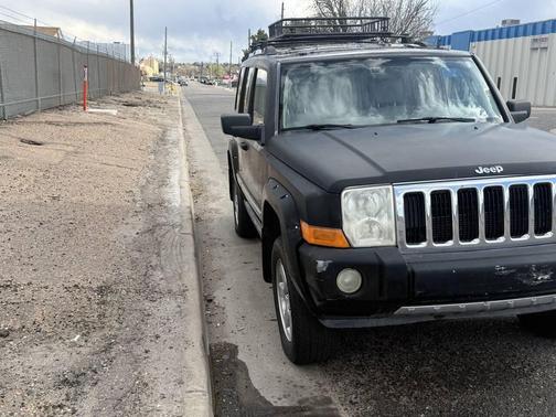 Blue 2006 Jeep Commander Limited