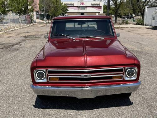 Burgundy 1967 Chevrolet C10/K10 Base