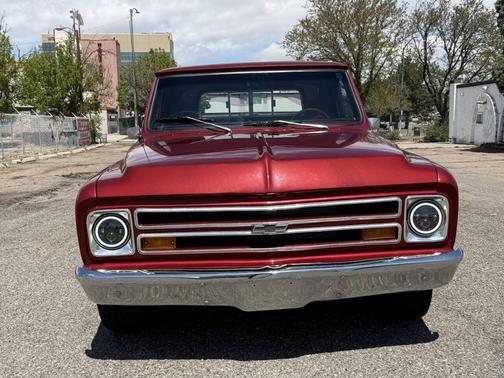 Burgundy 1967 Chevrolet C10/K10 Base