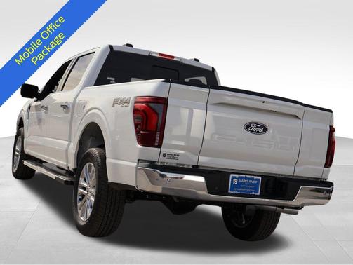 Star White Metallic Tri-Coat 2025 Ford F-150 Lariat