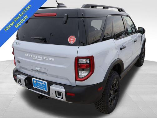Space White Metallic 2026 Ford Bronco Sport Badlands
