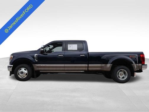 Antimatter Blue Metallic 2022 Ford F-350 King Ranch