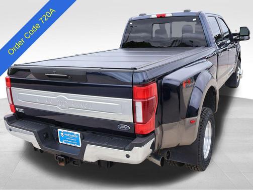 Antimatter Blue Metallic 2022 Ford F-350 King Ranch