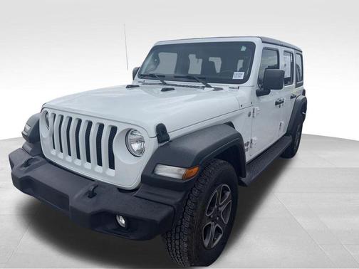 Bright White Clearcoat 2018 Jeep Wrangler Unlimited Sport