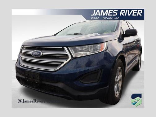 Shadow Black 2017 Ford Edge SE