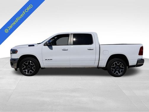 Bright White Clearcoat 2025 RAM 1500 Laramie
