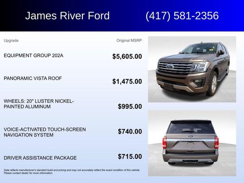 Stone Gray Metallic 2019 Ford Expedition XLT