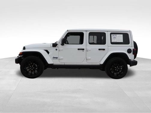Bright White Clearcoat 2025 Jeep Wrangler 4xe Sahara