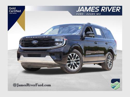 Black Metallic 2025 Ford Expedition Platinum