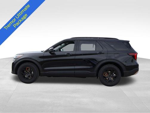 Agate Black Metallic 2026 Ford Explorer Tremor