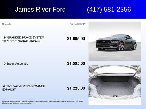 Carbonized Gray Metallic 2024 Ford Mustang GT Premium