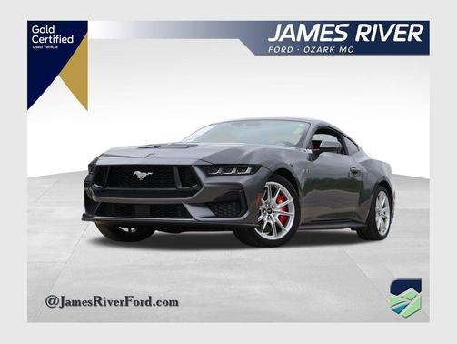 Carbonized Gray Metallic 2024 Ford Mustang GT Premium