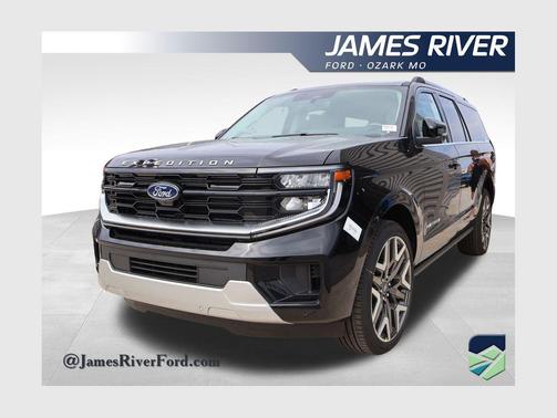 Agate Black Metallic 2026 Ford Expedition Max Platinum