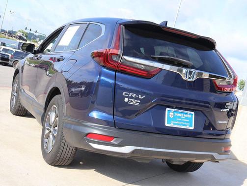 Blue 2021 Honda CR-V Hybrid EX