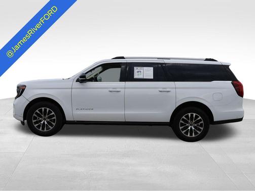 Oxford White 2025 Ford Expedition Max Platinum
