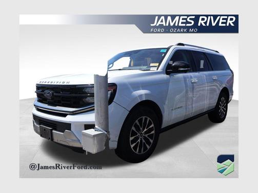 Oxford White 2025 Ford Expedition Max Platinum