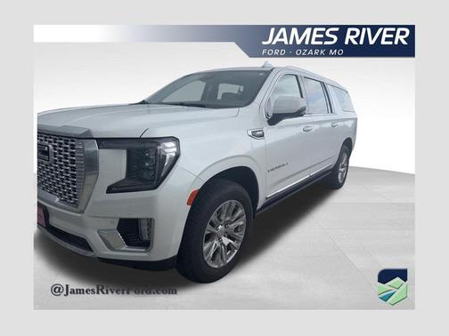 White Frost Tricoat 2023 GMC Yukon XL Denali