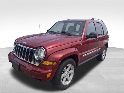 Red 2005 Jeep Liberty Limited
