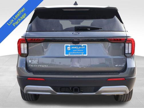 Gray Metallic 2025 Ford Explorer Platinum