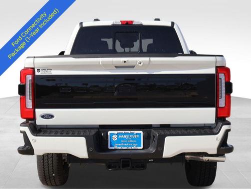Star White Metallic Tri-Coat 2026 Ford F-350 Platinum