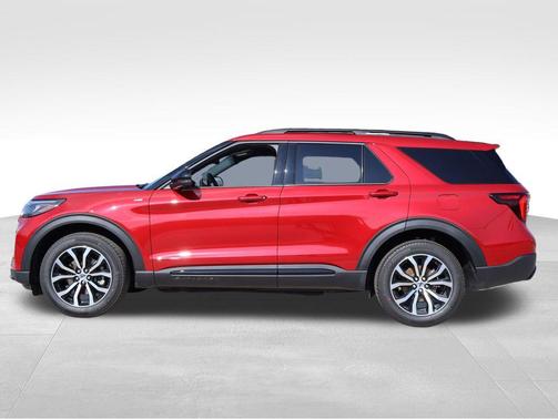 Rapid Red Metallic Tinted Clearcoat 2026 Ford Explorer ST-Line