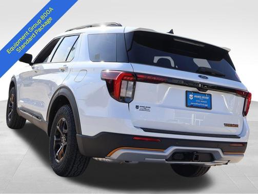 Star White Metallic Tri-Coat 2026 Ford Explorer Tremor