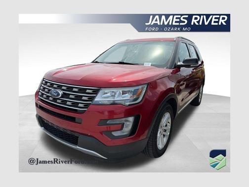 Ruby Red Metallic Tinted Clearcoat 2017 Ford Explorer XLT