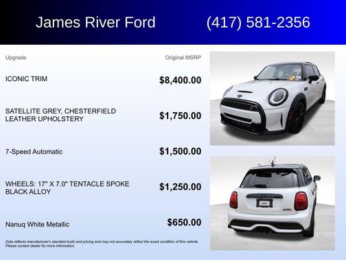 Nanuq White Metallic 2024 MINI Hardtop Cooper S