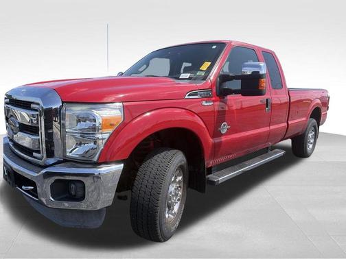 Vermillion Red 2014 Ford F-250 XLT
