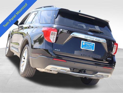 Agate Black Metallic 2024 Ford Explorer XLT