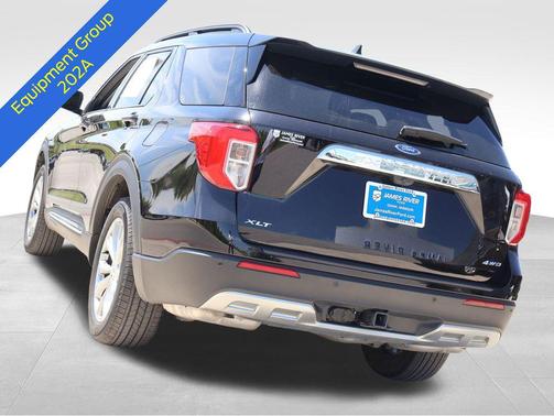 Agate Black Metallic 2024 Ford Explorer XLT
