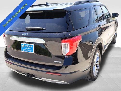 Agate Black Metallic 2024 Ford Explorer XLT