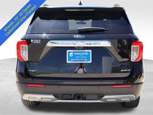 Agate Black Metallic 2024 Ford Explorer XLT