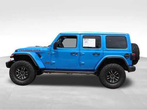 Hydro Blue Pearlcoat 2024 Jeep Wrangler Rubicon