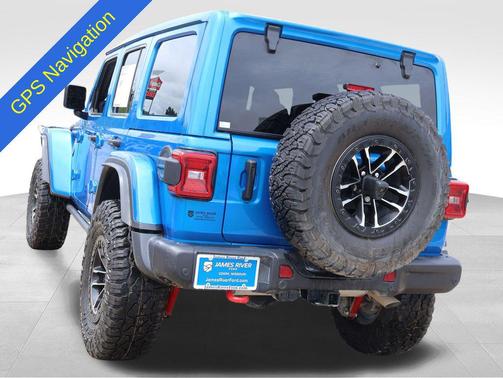 Hydro Blue Pearlcoat 2024 Jeep Wrangler Rubicon