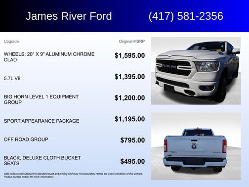 2019 RAM 1500 Big Horn