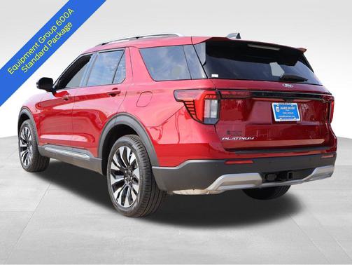 Ruby Red Metallic Tinted Clearcoat 2027 Ford Explorer Platinum