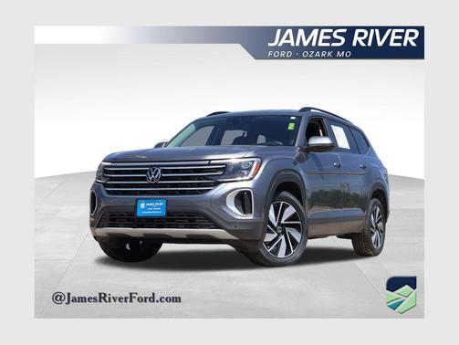 Gray 2025 Volkswagen Atlas 2.0T SE w/Technology 4MOTION