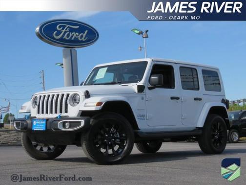 Bright White Clearcoat 2022 Jeep Wrangler Unlimited 4xe Sahara