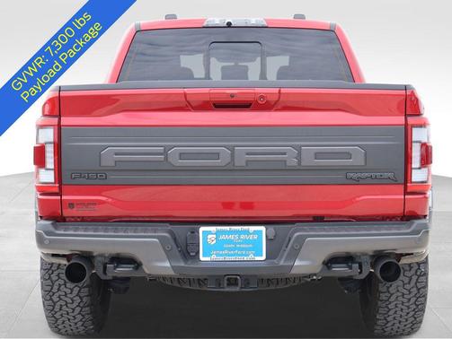 Rapid Red Metallic Tinted Clearcoat 2023 Ford F-150 Raptor