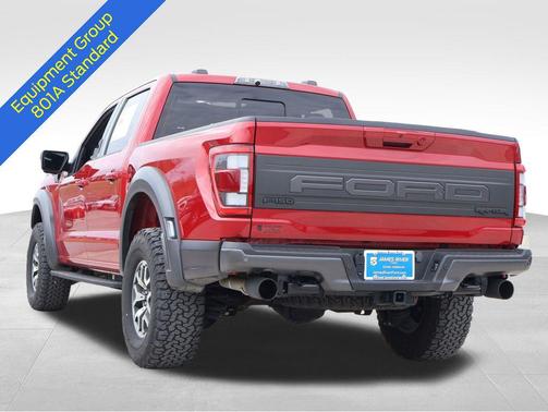 Rapid Red Metallic Tinted Clearcoat 2023 Ford F-150 Raptor