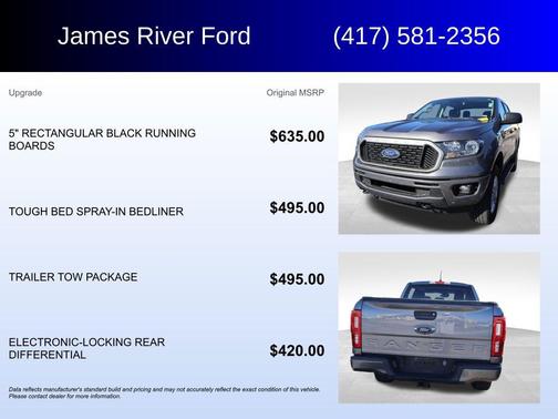 Carbonized Gray Metallic 2021 Ford Ranger XLT