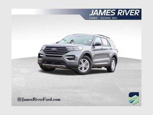 Carbonized Gray Metallic 2023 Ford Explorer XLT
